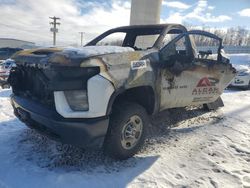 Salvage cars for sale at Wayland, MI auction: 2022 Chevrolet Silverado K2500 Heavy Duty