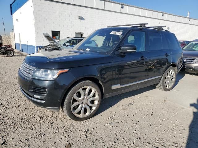 2015 Land Rover Range Rover Supercharged