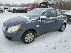 Salvage cars for sale at Ellwood City, PA auction: 2011 Hyundai Accent GL