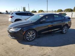 Chrysler salvage cars for sale: 2015 Chrysler 200 S