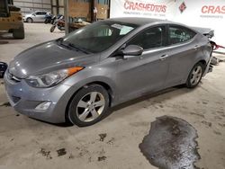 Salvage cars for sale at Eldridge, IA auction: 2012 Hyundai Elantra GLS