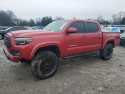 Toyota Tacoma salvage cars for sale: 2019 Toyota Tacoma Double Cab