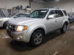 Salvage cars for sale from Copart Elgin, IL: 2012 Ford Escape Limited