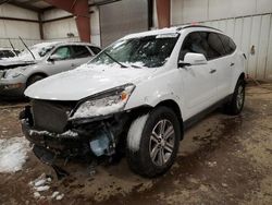 Salvage cars for sale at Lansing, MI auction: 2016 Chevrolet Traverse LT