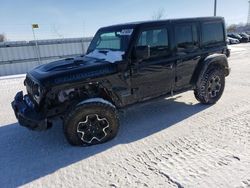 Salvage cars for sale at London, ON auction: 2021 Jeep Wrangler Unlimited Rubicon 4XE