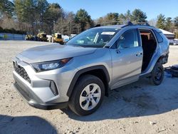 Salvage cars for sale at Mendon, MA auction: 2019 Toyota Rav4 LE