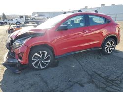 Salvage cars for sale at Vallejo, CA auction: 2019 Honda HR-V Sport