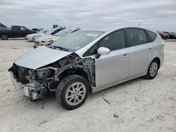 Salvage cars for sale at Taylor, TX auction: 2012 Toyota Prius V