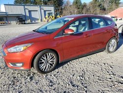 2018 Ford Focus Titanium en venta en Mendon, MA