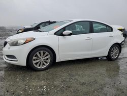 Salvage cars for sale at Antelope, CA auction: 2015 KIA Forte LX