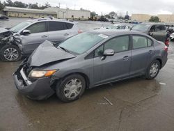 2012 Honda Civic Hybrid L en venta en Martinez, CA