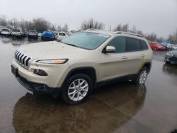 Vehiculos salvage en venta de Copart Woodburn, OR: 2015 Jeep Cherokee Latitude