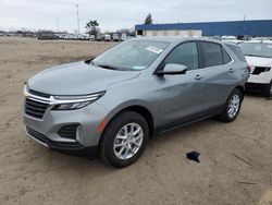 Salvage cars for sale at Woodhaven, MI auction: 2023 Chevrolet Equinox LT