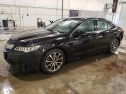 Salvage cars for sale at Avon, MN auction: 2015 Acura TLX Tech