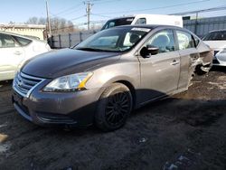 Salvage cars for sale at New Britain, CT auction: 2014 Nissan Sentra S