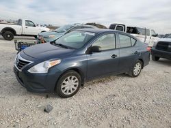 Salvage cars for sale at Taylor, TX auction: 2015 Nissan Versa S