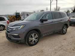 Salvage cars for sale at Oklahoma City, OK auction: 2016 Honda Pilot EXL