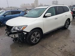 Carros salvage a la venta en subasta: 2017 Nissan Pathfinder S