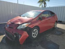 Vehiculos salvage en venta de Copart Riverview, FL: 2012 Toyota Prius