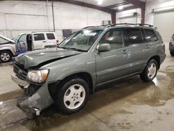 Toyota salvage cars for sale: 2005 Toyota Highlander Limited