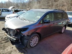 Vehiculos salvage en venta de Copart Marlboro, NY: 2013 Toyota Sienna XLE