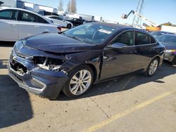 Chevrolet salvage cars for sale: 2016 Chevrolet Malibu Hybrid