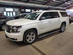 Salvage cars for sale from Copart East Granby, CT: 2015 Chevrolet Suburban K1500 LTZ