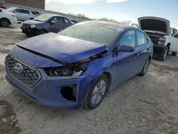 Salvage cars for sale at Kansas City, KS auction: 2020 Hyundai Ioniq Blue