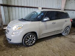 Salvage cars for sale at Houston, TX auction: 2015 Fiat 500L Lounge