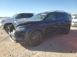 Salvage cars for sale at Andrews, TX auction: 2023 Nissan Pathfinder SL