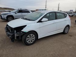 Carros salvage a la venta en subasta: 2017 Hyundai Accent SE