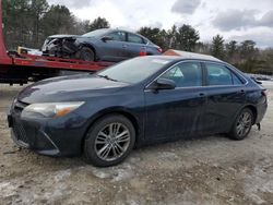 Salvage cars for sale from Copart Mendon, MA: 2015 Toyota Camry LE