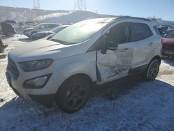 SUV salvage a la venta en subasta: 2018 Ford Ecosport SES