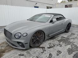 Bentley salvage cars for sale: 2023 Bentley Continental GT