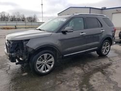 Salvage SUVs for sale at auction: 2018 Ford Explorer Limited