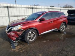 Salvage cars for sale from Copart Shreveport, LA: 2017 Nissan Murano S