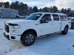 Salvage cars for sale from Copart Mendon, MA: 2015 Ford F150 Supercrew