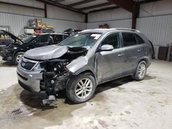 Salvage cars for sale from Copart Chambersburg, PA: 2015 KIA Sorento LX