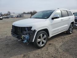 Vehiculos salvage en venta de Copart Hillsborough, NJ: 2015 Jeep Grand Cherokee Overland