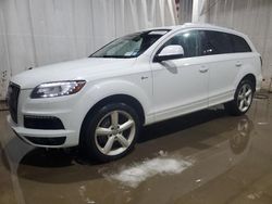 Salvage cars for sale from Copart Central Square, NY: 2014 Audi Q7 Prestige