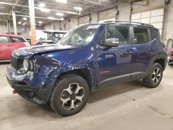 Salvage cars for sale from Copart Blaine, MN: 2019 Jeep Renegade Trailhawk