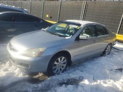 Salvage cars for sale from Copart Waldorf, MD: 2006 Honda Accord EX