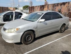 Toyota Camry le salvage cars for sale: 2005 Toyota Camry LE