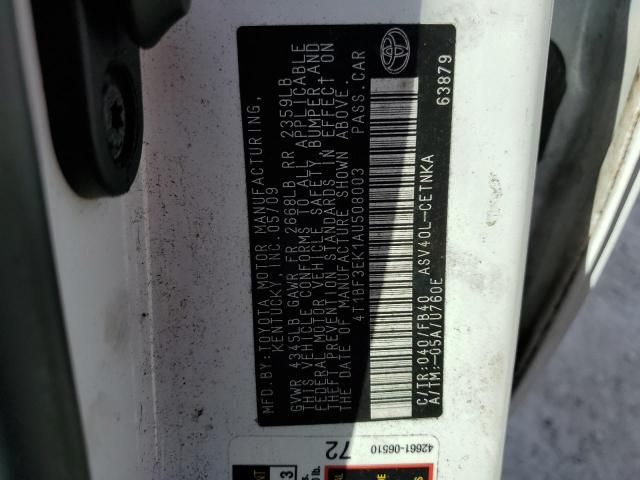 2010 Toyota Camry Base