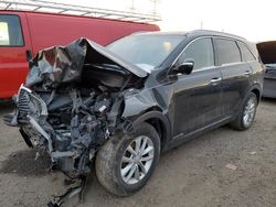 Salvage cars for sale from Copart Cleveland: 2018 KIA Sorento LX