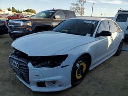 Salvage cars for sale at auction: 2018 Audi A6 Premium