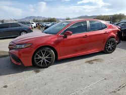 Salvage cars for sale at Las Vegas, NV auction: 2022 Toyota Camry SE