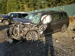 Toyota Sienna xle salvage cars for sale: 2018 Toyota Sienna XLE