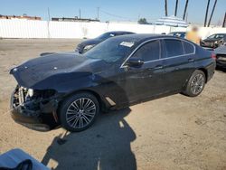 Salvage cars for sale at Van Nuys, CA auction: 2017 BMW 530 I