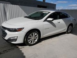 Salvage cars for sale at West Palm Beach, FL auction: 2022 Chevrolet Malibu LT